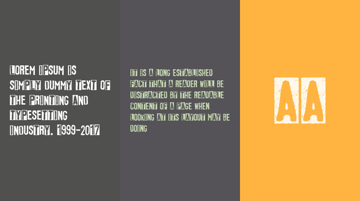 The King of Wall Font