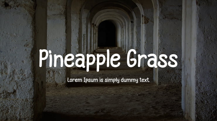 Pineapple Grass Font