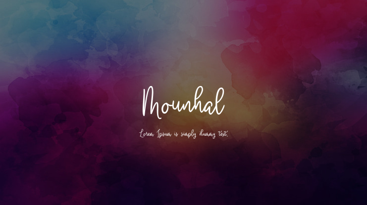 Mounhal Font