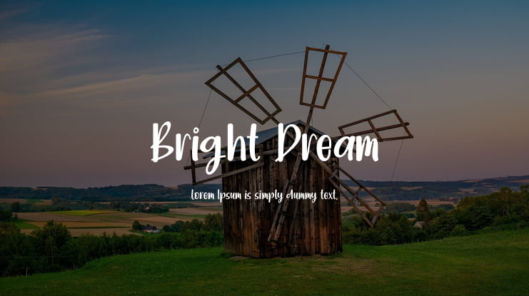 Bright Dream Font