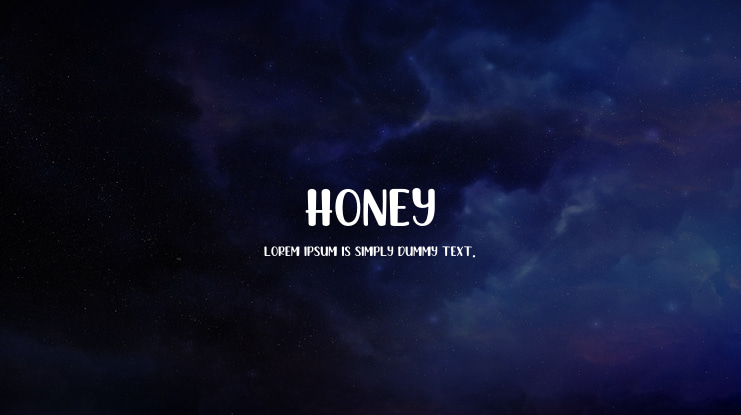 Honey Font
