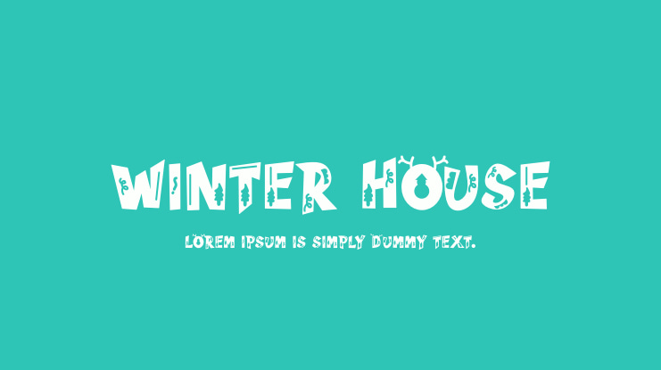 Winter House Font