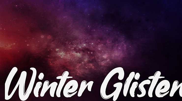 Winter Glisten Font