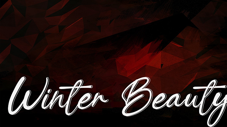 Winter Beauty Font