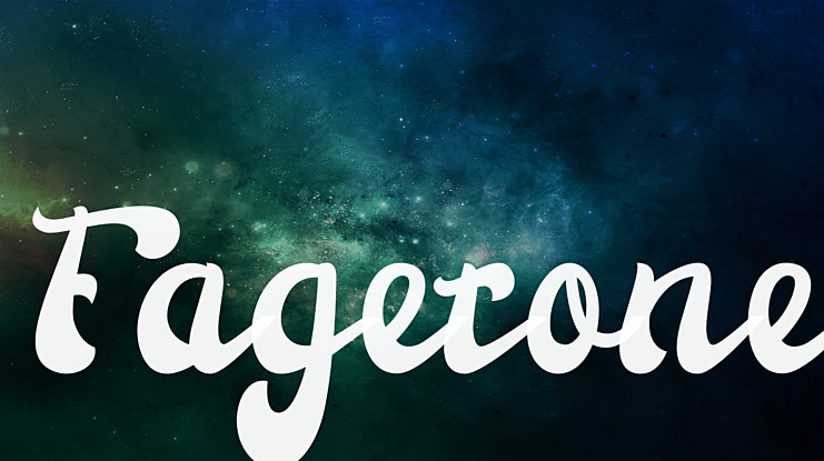 Fagetone Font