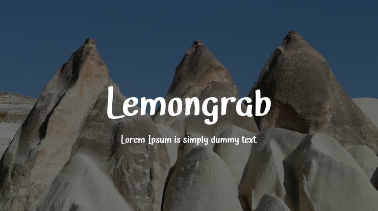 Lemongrab Font