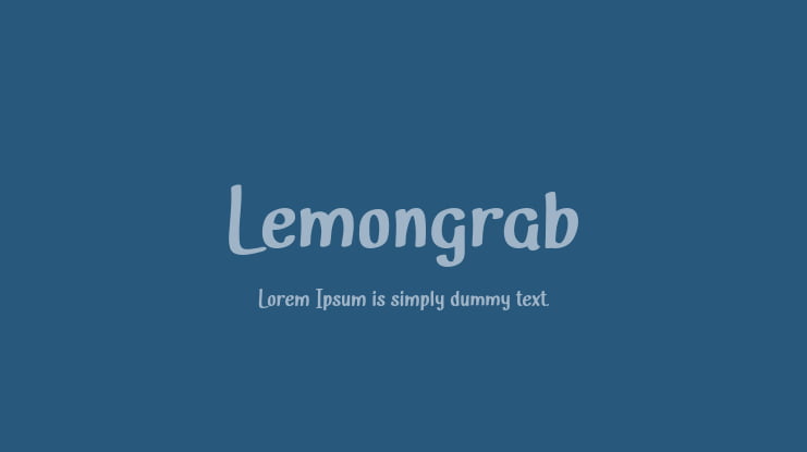 Lemongrab Font
