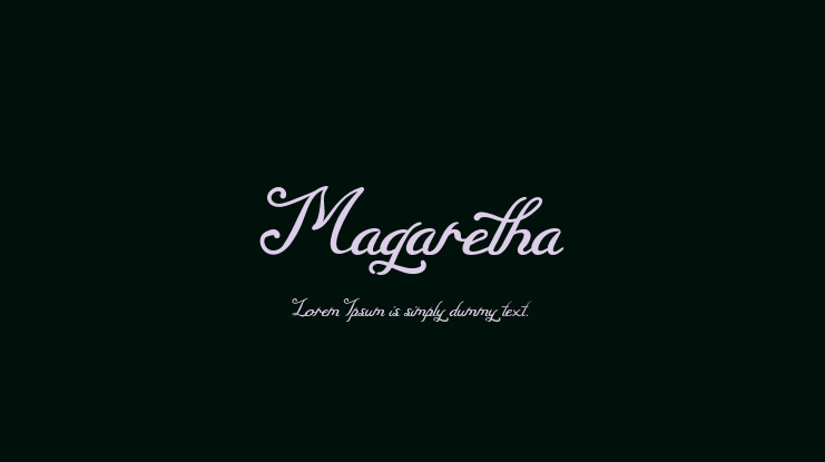 Magaretha Font