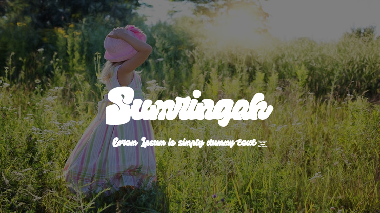 Sumringah Font