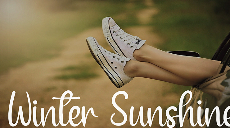 Winter Sunshine Font