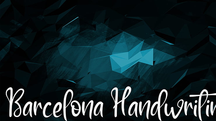 Barcelona Handwritin Font