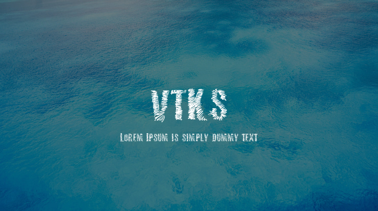 VTKS 36 Font