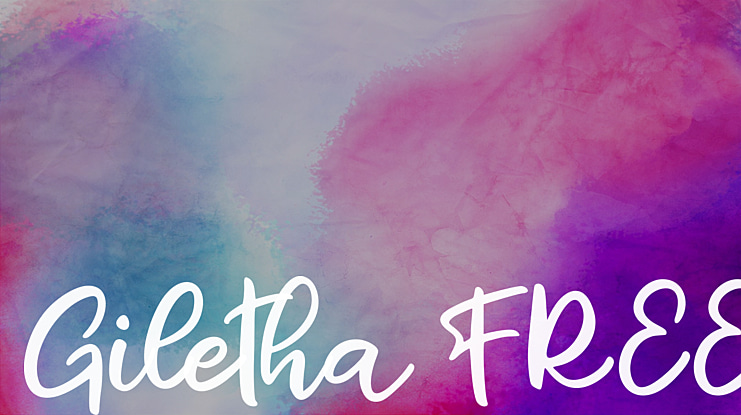 Giletha FREE Font