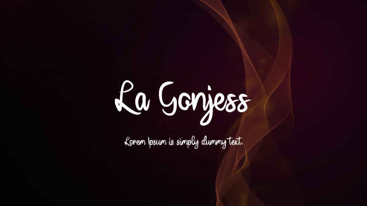 La Gonjess Font