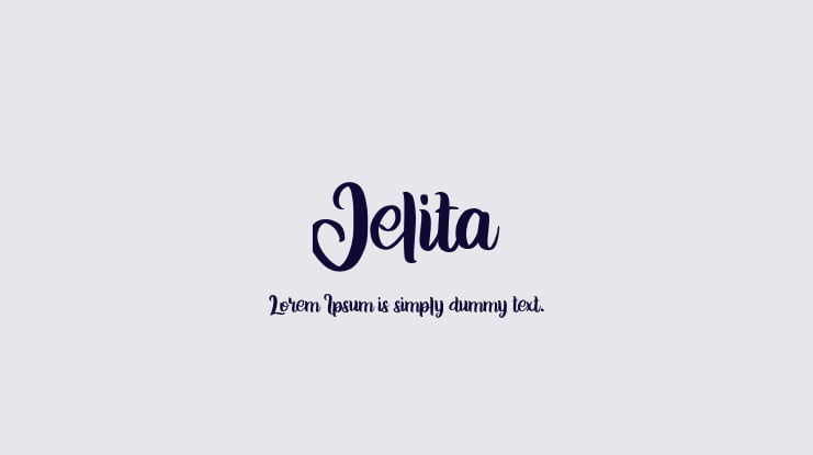 Jelita Font