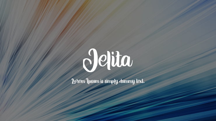 Jelita Font