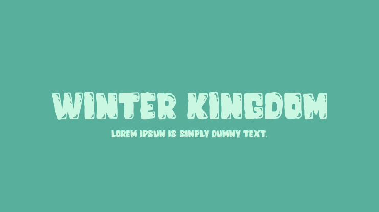 Winter Kingdom Font
