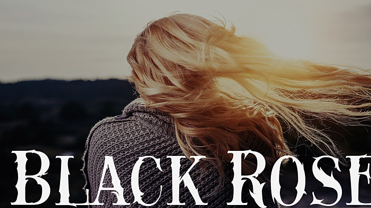 Black Rose Font