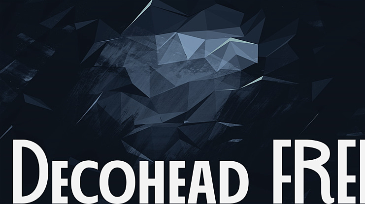 Decohead FREE Font