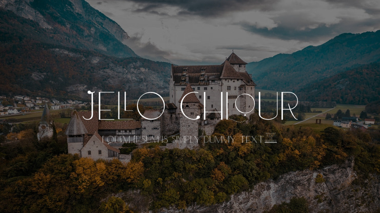 Jello Chlour Font