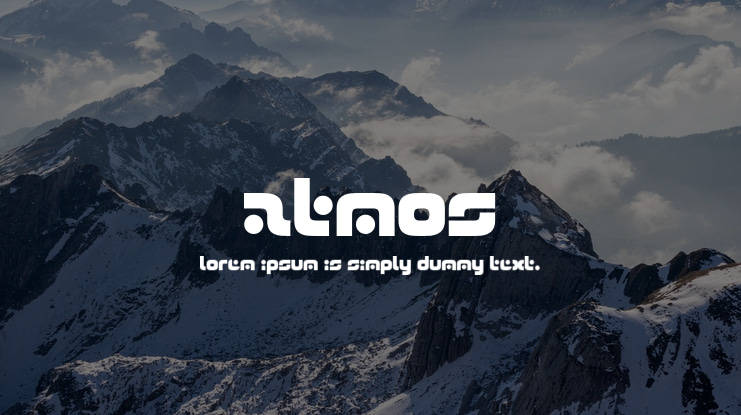 Atmos Font