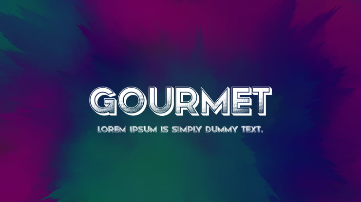 Gourmet Font