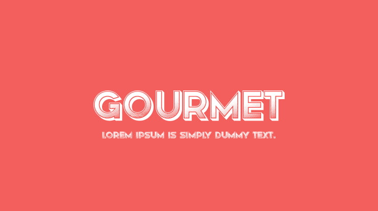 Gourmet Font