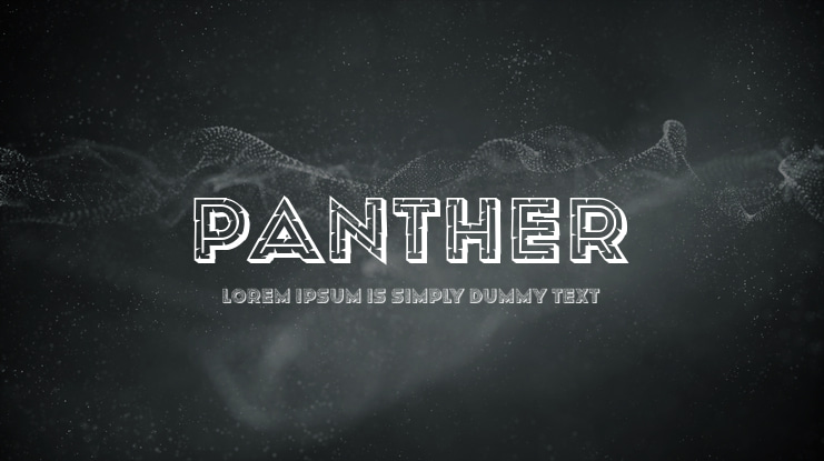 Panther Font