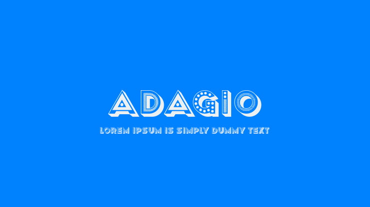 Adagio Font
