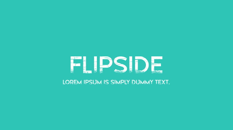 Flipside Font