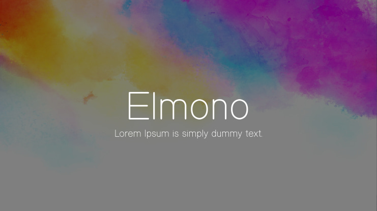 Elmono Font