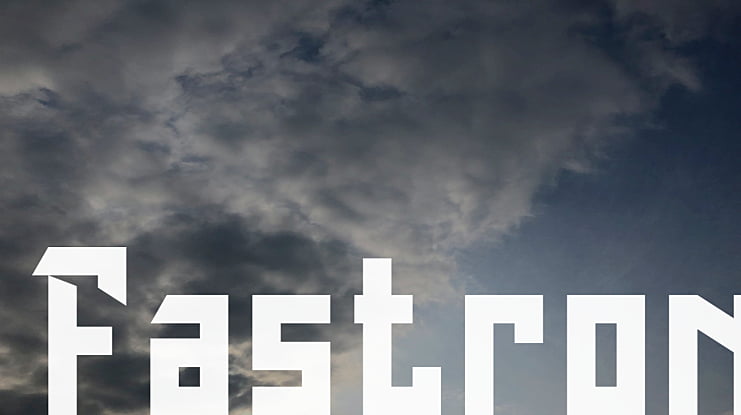 Fastron Font