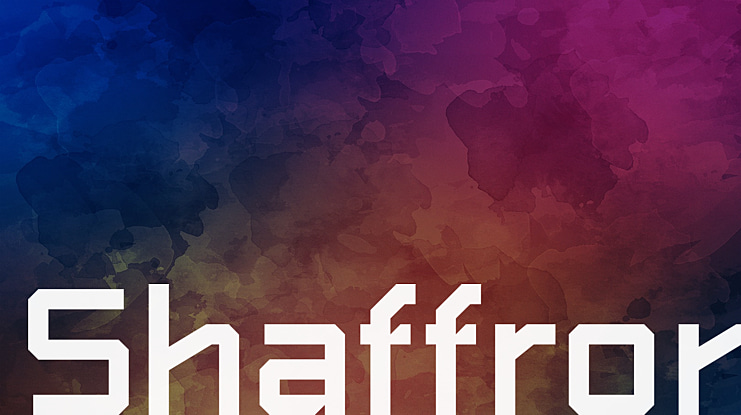 Shaffron Font