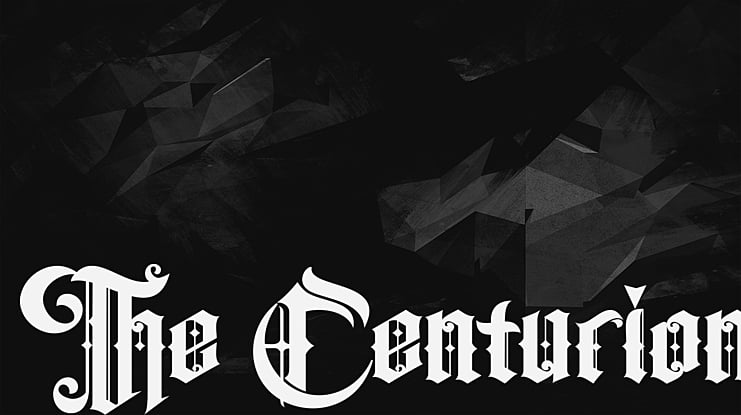 The Centurion Font