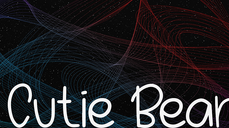 Cutie Bear Font