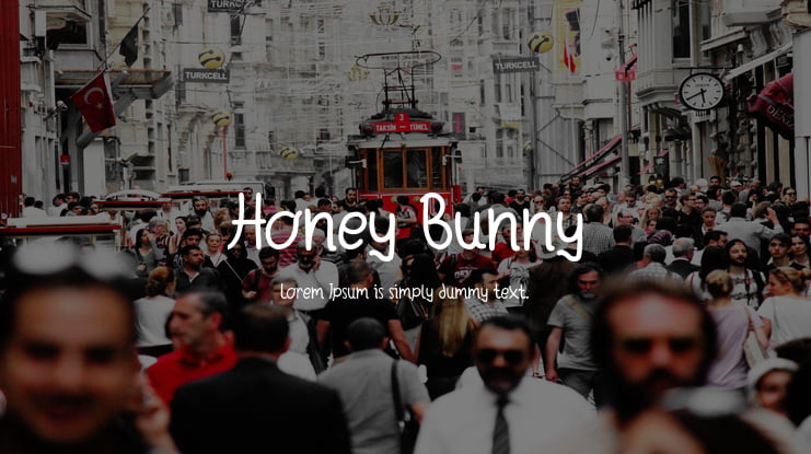 Honey Bunny Font