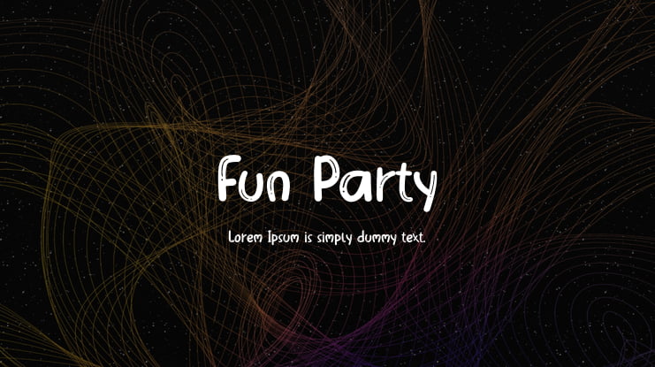 Fun Party Font