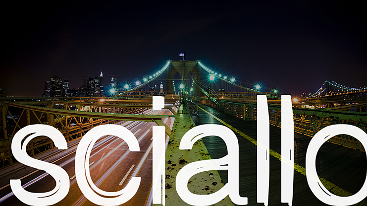 Sciallo Font