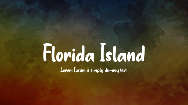 Florida Island Font