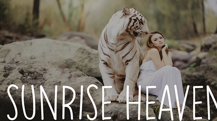 Sunrise Heaven Font