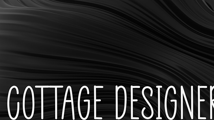 Cottage Designer Font