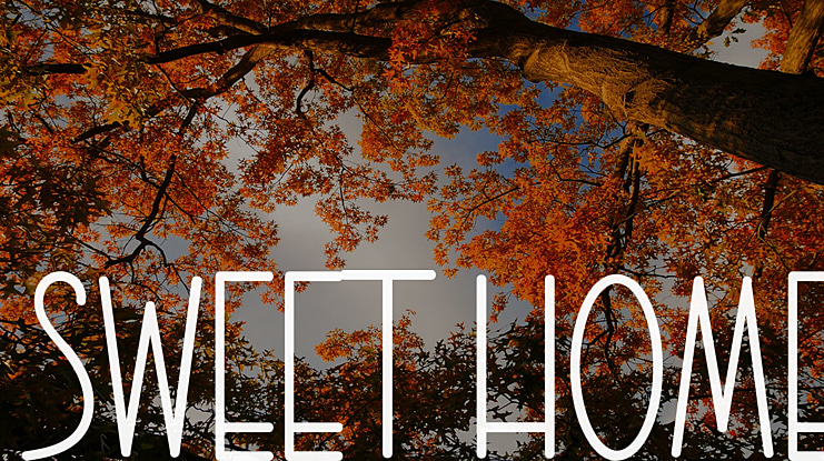 SWEET HOME Font