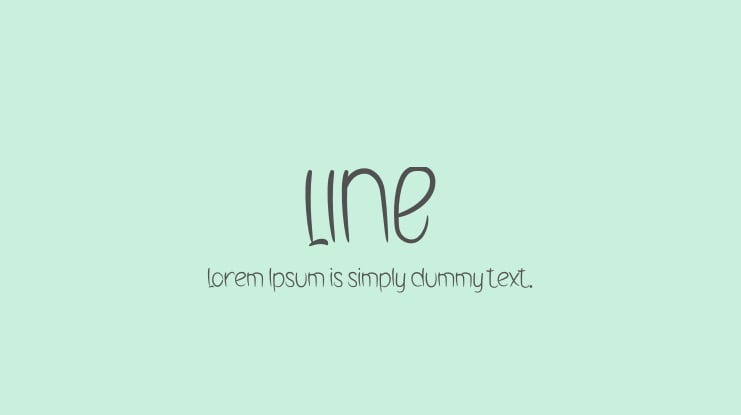 LINE Font