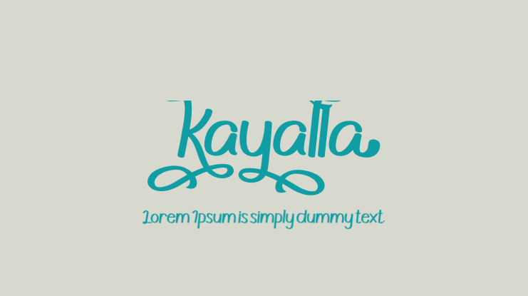 Kayalla Font