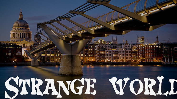 Strange World Font