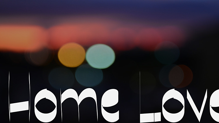 Home Love Font