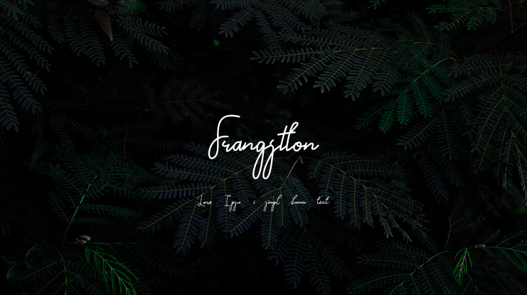 Frangstton Font