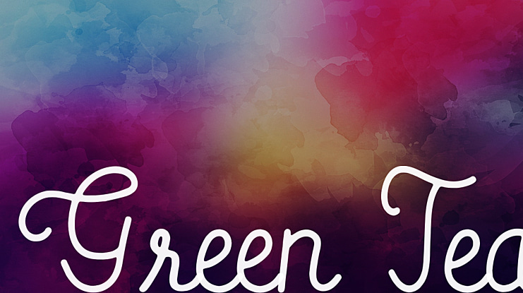 Green Tea Font