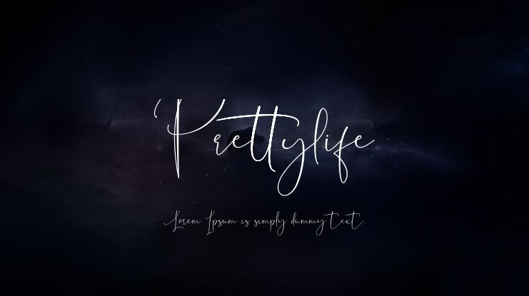 Prettylife Font