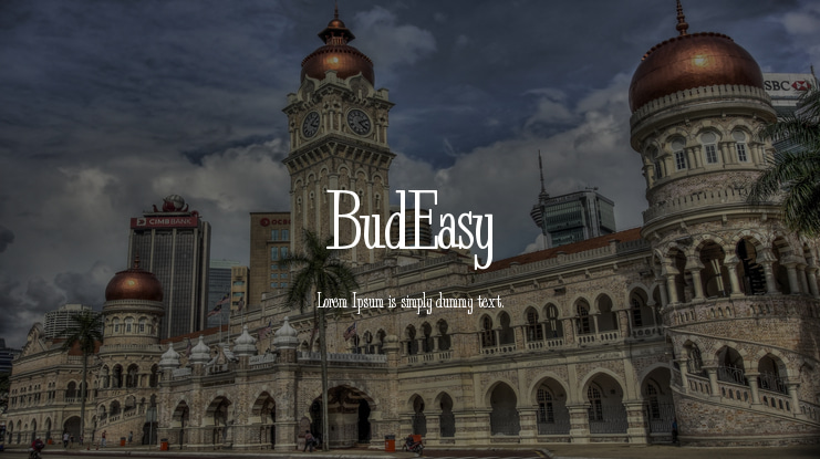 BudEasy Font Family